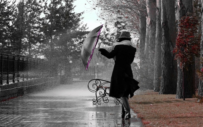 Weather deteriorates in Azerbaijan, temperature falls by 3-5 degrees