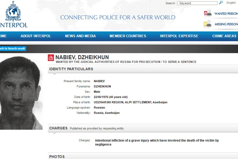 Rusiya azərbaycanlını “İnterpol” xətti ilə axtarışa verib