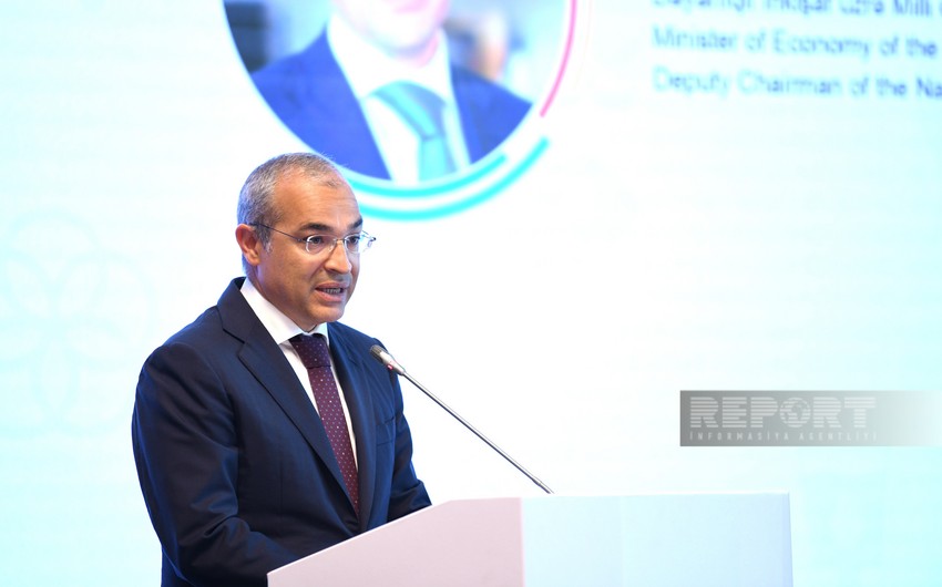 İqtisadiyyat naziri: DİM üzrə işlərin icrasına özəl sektorun cəlb edilməsi vacibdir