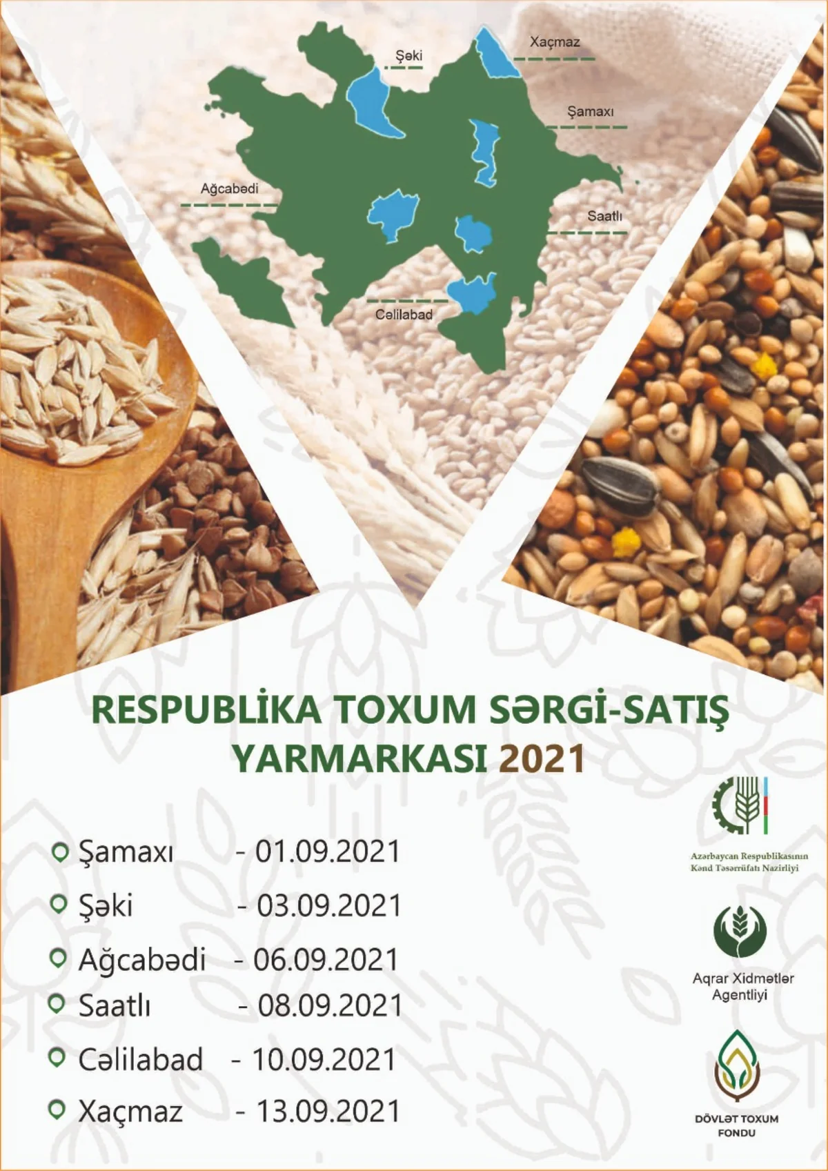 Ölkənin 6 bölgəsində toxum sərgi-satış yarmarkaları keçiriləcək