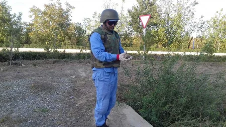Tərtərdə minaatan mərmisi tapılıb