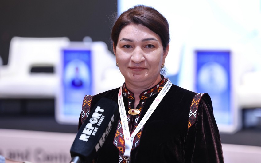 Tazegul Toygulyeva: Construction of new ferries to increase transportation of oil, oil products along Turkmenbashi-Alat port route