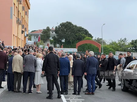 Ərdoğan səs verib