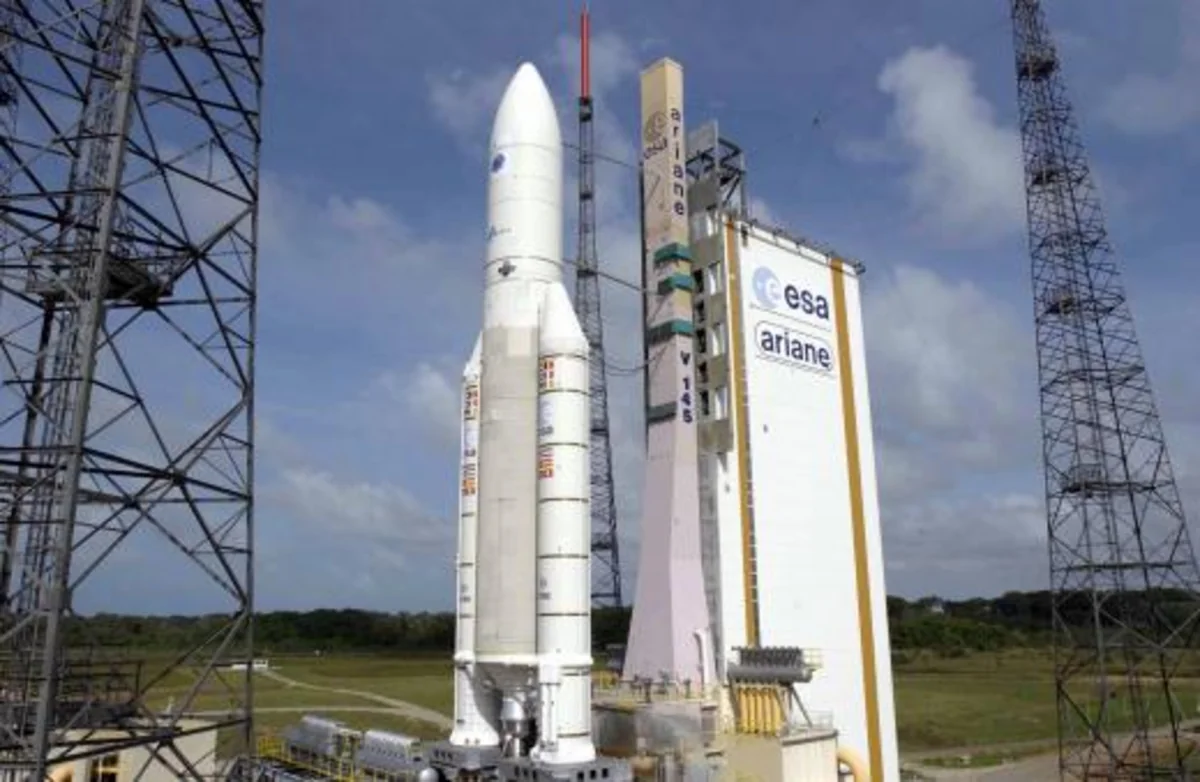 Европейская ракета Ariane 5 вывела на орбиту два спутника