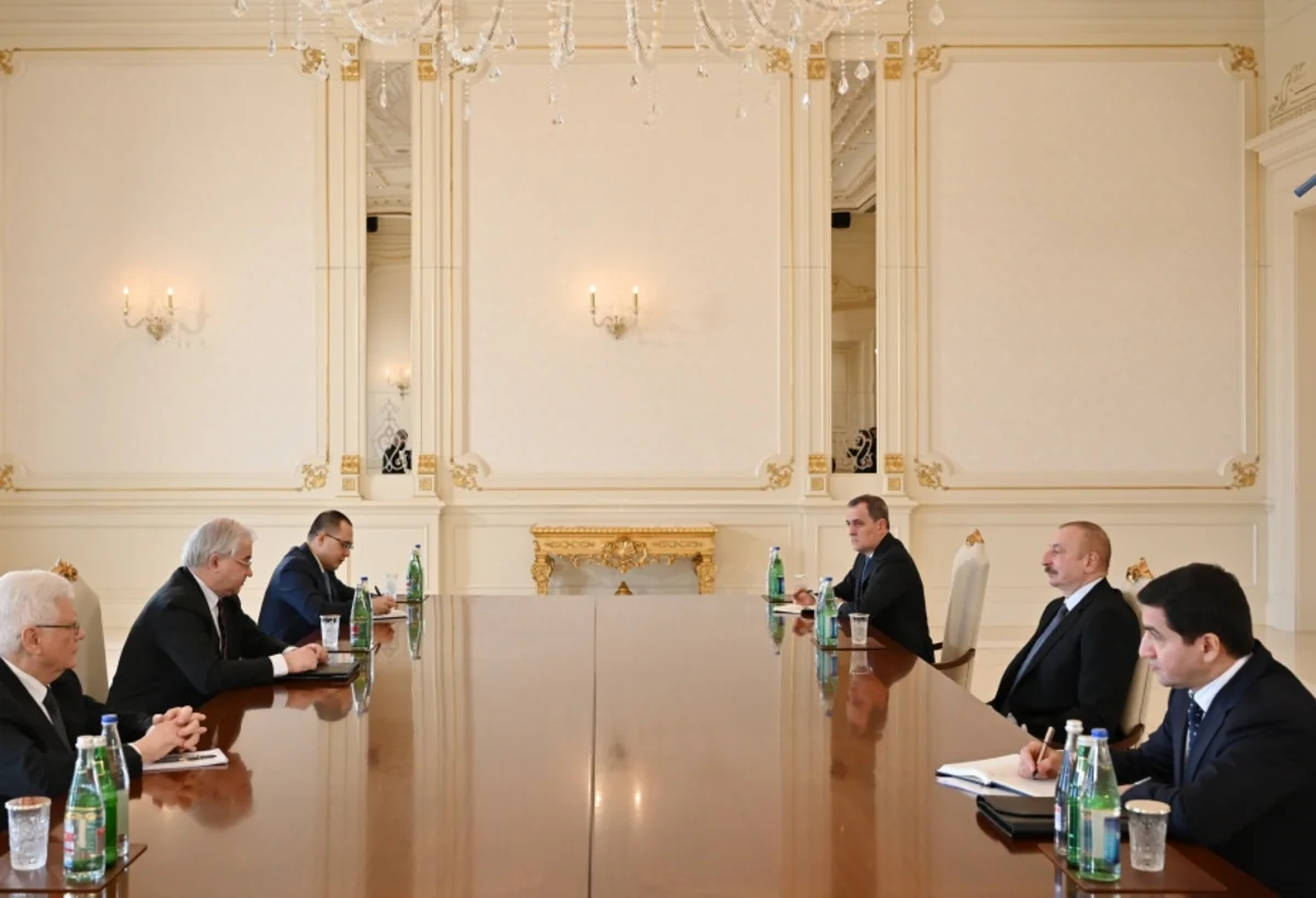 Ilham Aliyev receives special representative of Russian MFA for normalization of Azerbaijan-Armenia relations