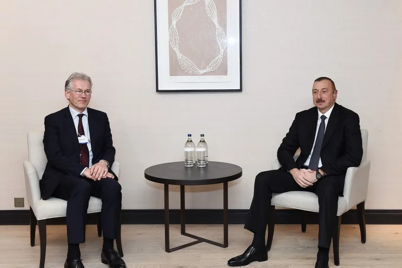 Prezident İlham Əliyev “Royal Phillips” şirkətinin baş icraçı direktoru ilə görüşüb