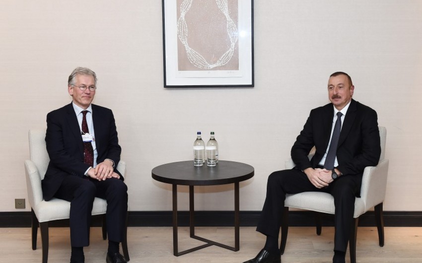 Prezident İlham Əliyev “Royal Phillips” şirkətinin baş icraçı direktoru ilə görüşüb