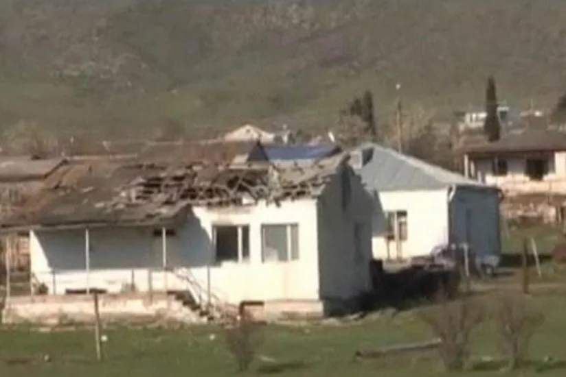 Erməni silahlı birləşmələrinin atəşkəsi pozması nəticəsində Tərtərin 6 yaşayış məntəqəsinə ziyan dəyib