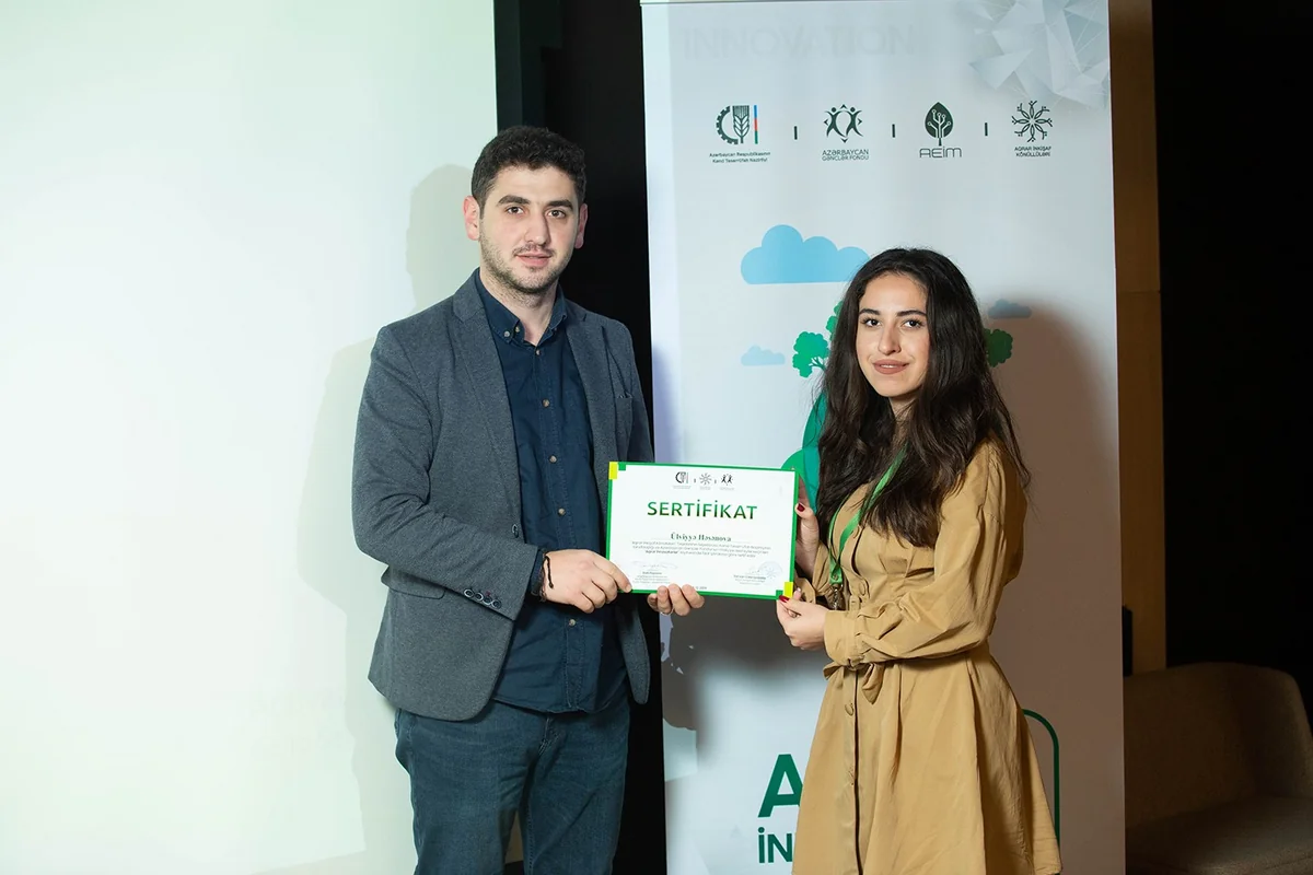 Aqrar İnnovatorlar layihəsinin bağlanış mərasimi keçirilib