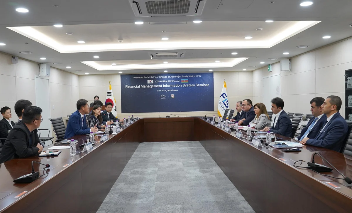 Maliyyə Nazirliyi büdcə idarəçiliyinin rəqəmsallaşdırılması üzrə Koreya təcrübəsini öyrənir
