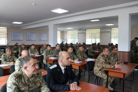 Xocavənd və Füzulidəki hərbi hissələrdə Heydər Əliyevin 100 illik yubileyi qeyd olunub