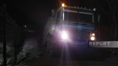 Xankəndi-Laçın yolunda sülhməramlıların 60 avtomobili maneəsiz keçib - YENİLƏNİB-7 