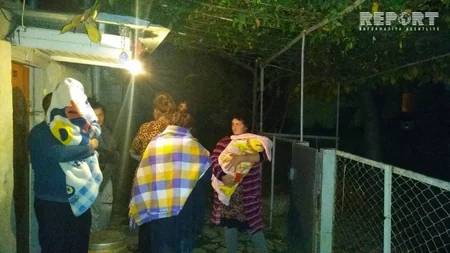 Azərbaycanda güclü zəlzələ baş verib - FOTO