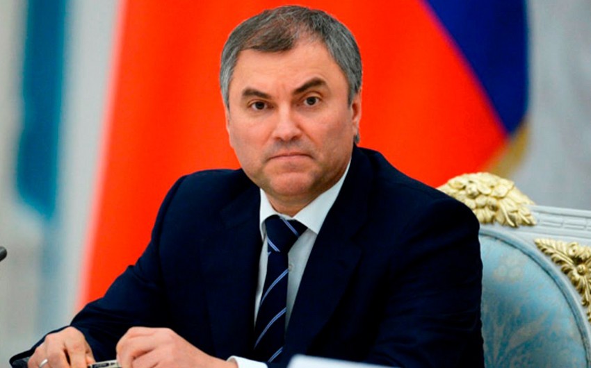 Speaker of Russian State Duma comments on possible dissolution
