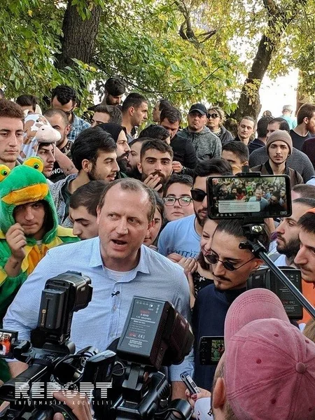 Tbilisidə marixuana festivalının təşkilatçısı saxlanılıb - FOTO