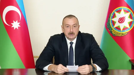 President Ilham Aliyev takes part in CIS meeting