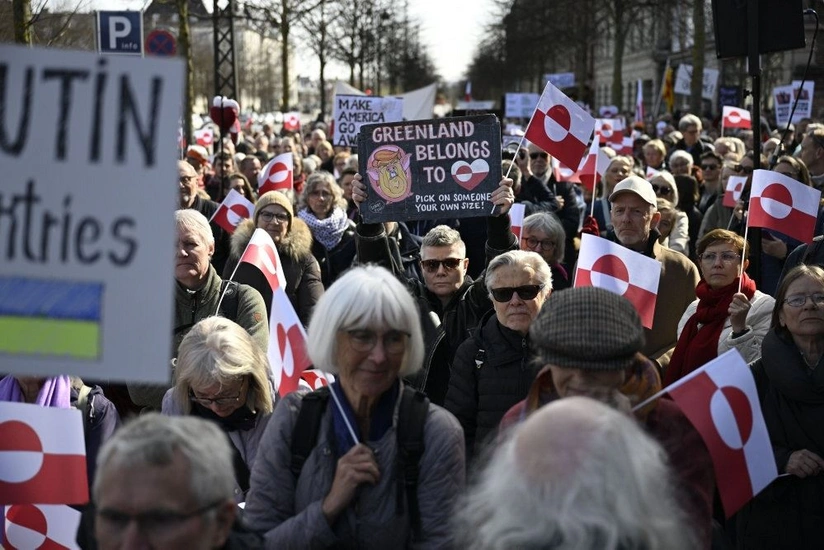 В Дании прошли акции против политики США в отношении Гренландии
