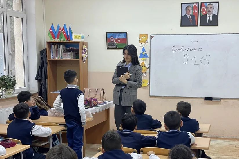 Ombudsman əməkdaşları internatlara və xüsusi məktəblərə baş çəkiblər