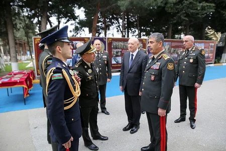 Müdafiə naziri: Azərbaycan Ordusu istənilən döyüş tapşırığını yerinə yetirməyə hazırdır - FOTO - VİDEO
