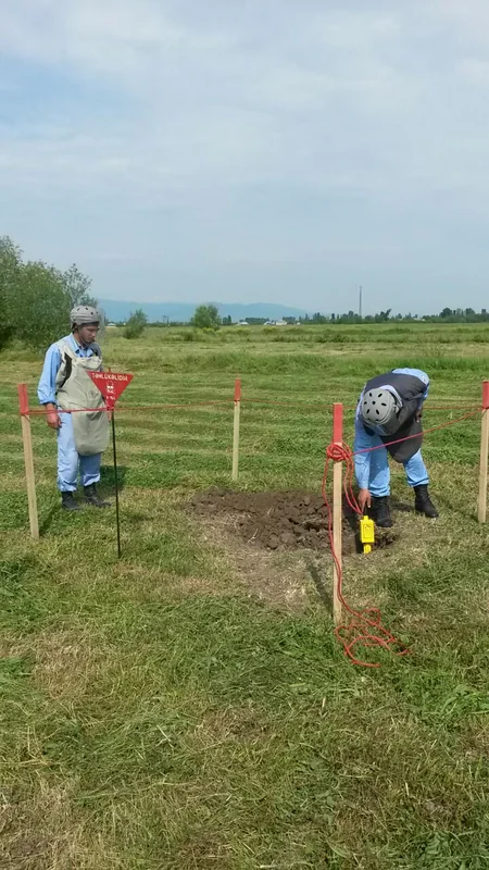 ANAMA son bir ayda 1 450-yə yaxın partlamamış hərbi sursat zərərsizləşdirib