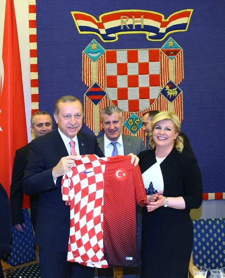 Ərdoğan Xorvatiya prezidenti ilə TANAP layihəsi ilə bağlı müzakirələr aparıb