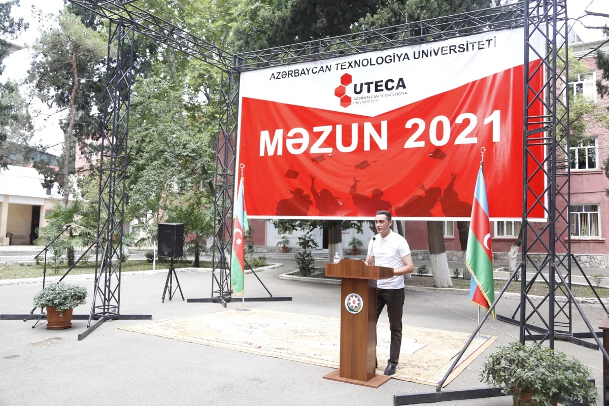 Azərbaycan Texnologiya Universitetində məzunlara diplomlar təqdim edilib
