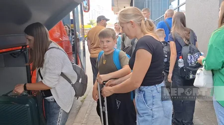 30 more Ukrainian children sent to Azerbaijan for rehabilitation