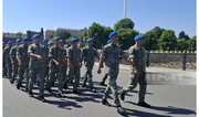 Gəncədə hərbi yürüş keçirilir