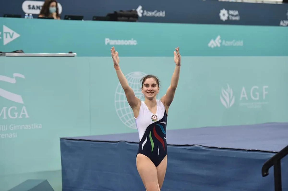 Azərbaycan gimnastı: Bu medalı qazanmaq üçün çox çalışdım