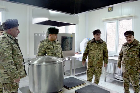 Deputy defense ministers check combat training of units in Lachin 