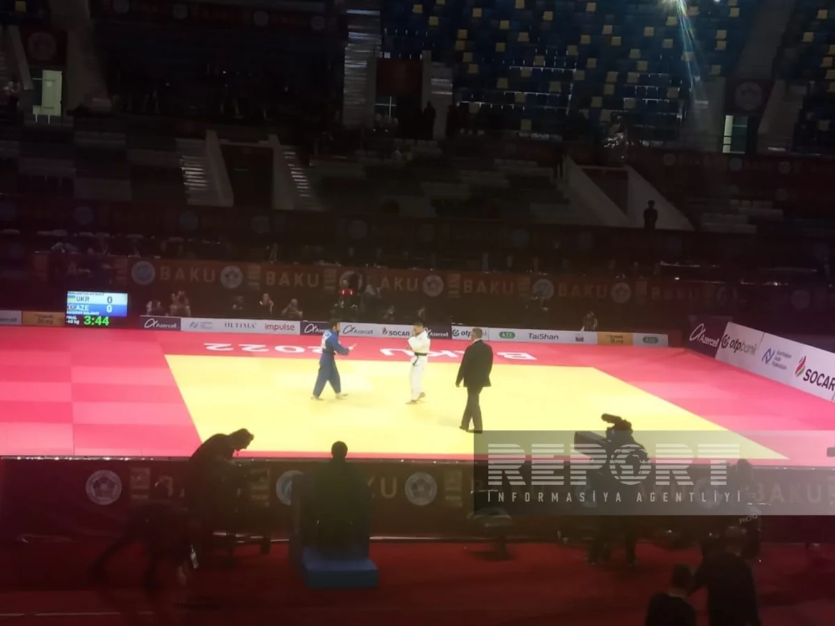 Böyük Dəbilqə: Azərbaycan cüdoçuları ilk gündə 3 medal qazanıb - YENİLƏNİB-5