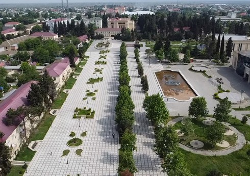 İmişlidə Heydər Əliyev adına istirahət parkında aparılan yenidənqurma işləri yekunlaşdırılıb