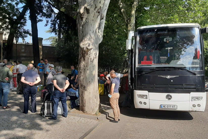 Another group of Azerbaijanis evacuated from Georgia