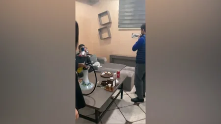 Abşeronda müştərilərə qəlyan təklif edən çay evi aşkarlandı