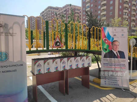 Heydər Əliyevin xatirəsinə həsr olunmuş “Yol hərəkəti qaydaları və mən” adlı rəsm müsabiqəsi keçirilib