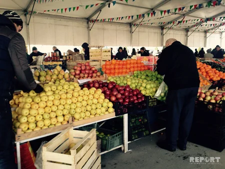 Bakıda Novruz bayramı ilə əlaqədar yarmarkalar başlayıb - FOTO