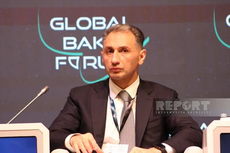 Panel session on new energy and transport corridors in Eurasian zone held within Global Baku Forum