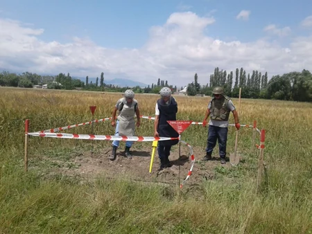 ANAMA cəbhəyanı rayonlarda partlamamış hərbi sursat aşkarlayıb
