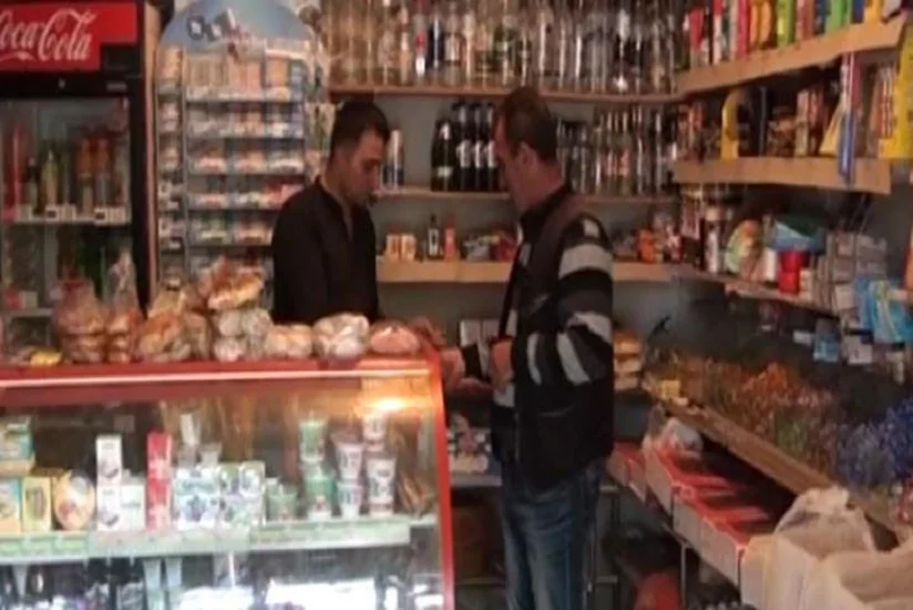 Ağstafada mağaza qarət edilib