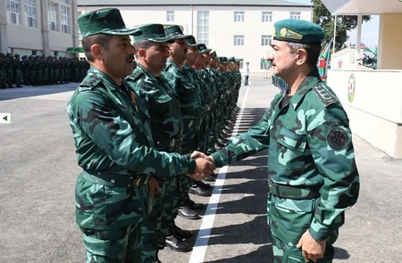New complex of military unit of Gazakh border guard detachment commissioned