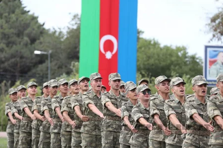 Heydər Əliyev adına Hərbi İnstitutda növbəti andiçmə mərasimi keçirilib