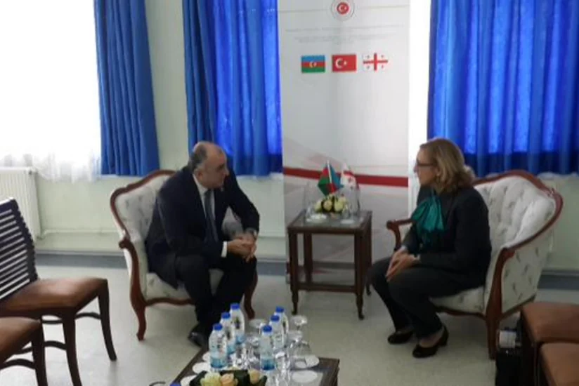 Azərbaycan və Gürcüstan regionda cərəyan edən hadisələr ətrafında fikir mübadiləsi aparıb