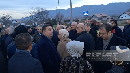 Delegates of the international parliamentary conference visit Khojaly