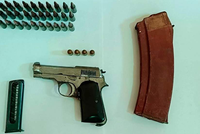 Zərdabda Qarasu çayının sahilində silah-sursat aşkarlanıb