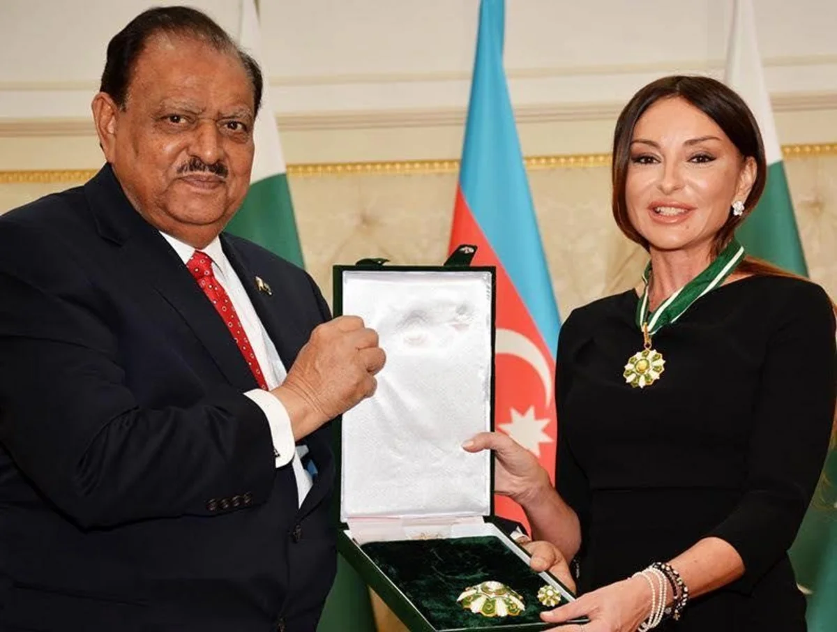 Pakistan mətbuatında Azərbaycanın birinci xanımı Mehriban Əliyeva haqqında məqalə dərc edilib