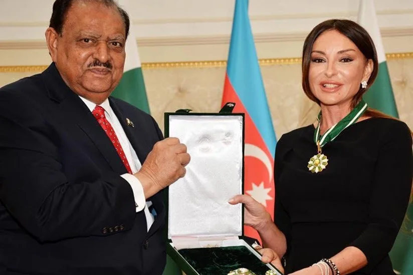 Pakistan mətbuatında Azərbaycanın birinci xanımı Mehriban Əliyeva haqqında məqalə dərc edilib