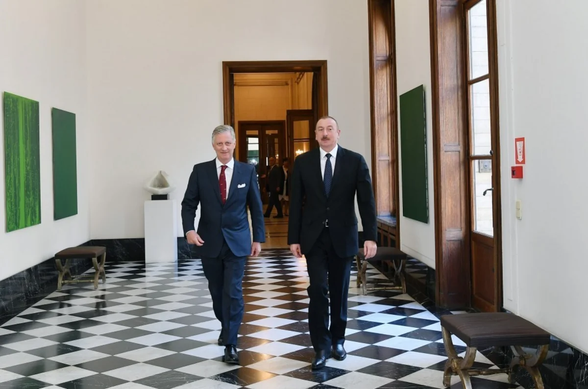 President Ilham Aliyev met with King Philippe of Belgium in Brussels