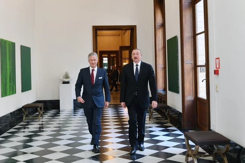 President Ilham Aliyev met with King Philippe of Belgium in Brussels