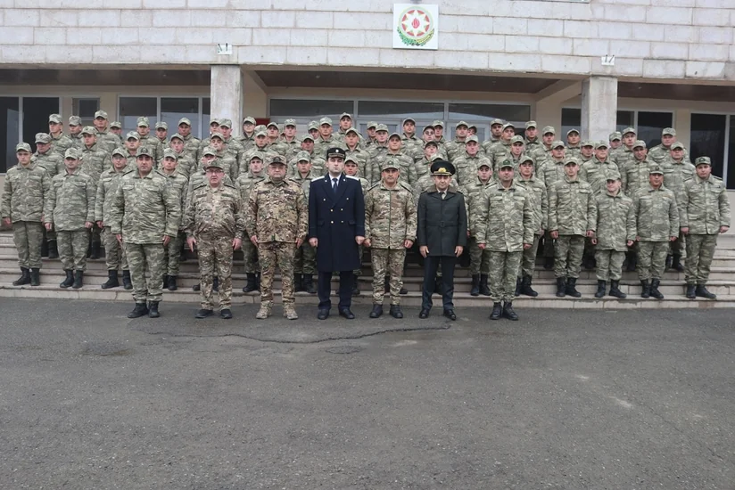 Hərbi Prokurorluq Ulu Öndərin 100 illik yubileyi ilə bağlı Şuşada tədbir keçirib