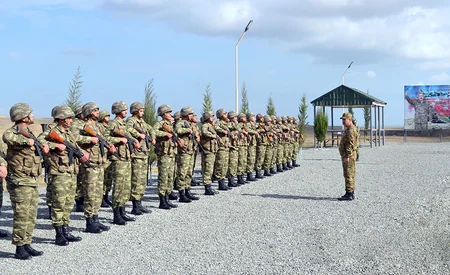 Azerbaijani army top brass inaugurates new facilities in liberated districts